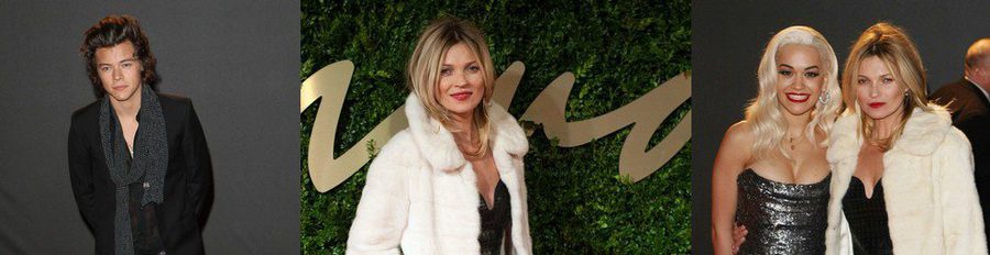 Edie Campbell, Kate Moss y Harry Styles, galardonados en los British Fashion Awards 2013