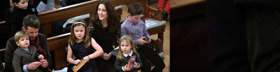 Federico y Mary de Dinamarca llevan a los Príncipes Christian, Isabel, Vicente y Josefina a un concierto de Navidad