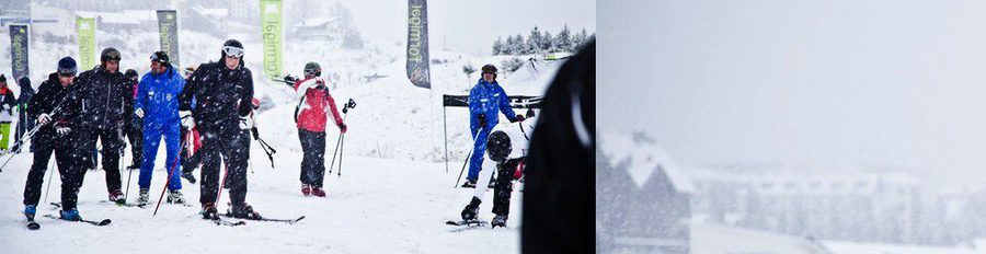 El Príncipe Felipe se divierte esquiando en Formigal sin la Princesa Letizia y las Infantas Leonor y Sofía