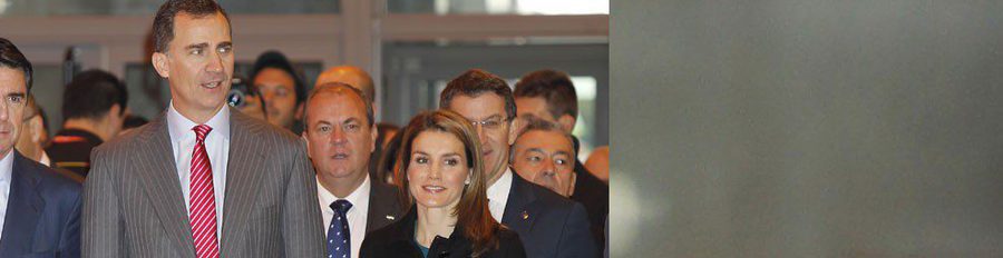 Los Príncipes Felipe y Letizia inauguran un FITUR 2014 marcado por la tecnología