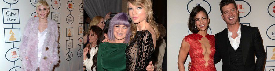 Miley Cyrus, Taylor Swift y Kelly Osbourne, entre las invitadas a la fiesta Clive Davis Pre-Grammys 2014