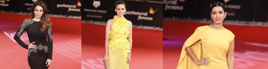 Blanca Suárez, Aura Garrido, Inma Cuesta y Belén Rueda, estrellas de la alfombra roja de los Premios Feroz 2014