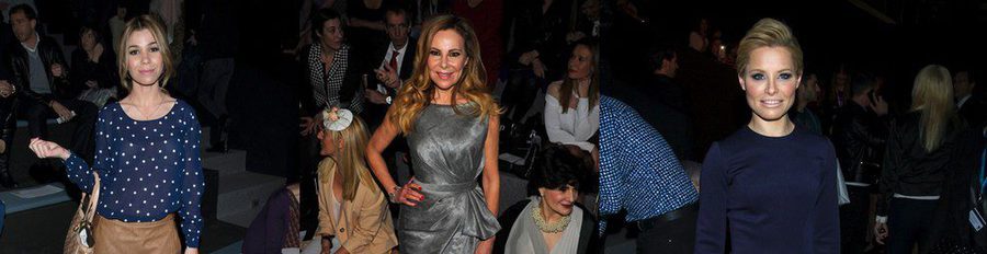 Soraya, Ana Obregón, Natalia y Nieves Álvarez disfrutan de la cuarta jornada de Madrid Fashion Week 2014