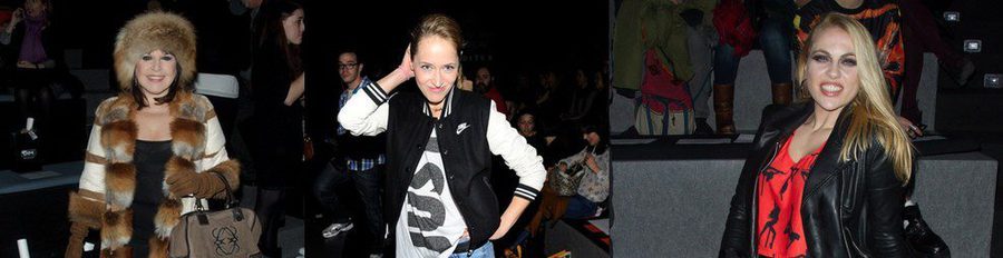 Marta Larralde, Loles León y Daniela Blume, en el front row de la cuarta jornada de tarde de Madrid Fashion Week