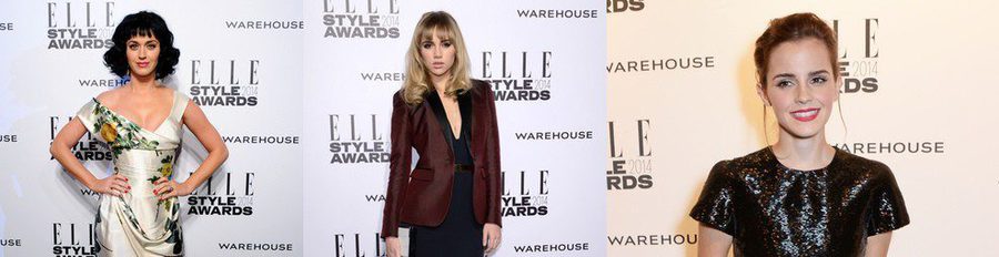 Katy Perry, Suki Waterhouse, Emma Watson y Lily Allen, premiados en los Elle Style Awards 2014