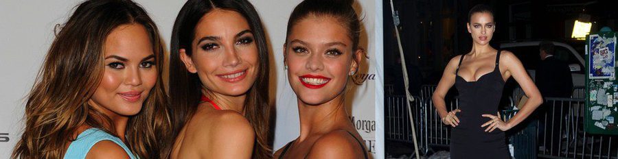 Nina Agdal, Lily Aldridge y Chrissy Teigen continúan celebrando el 50 aniversario de Sports Illustrated Swimsuit