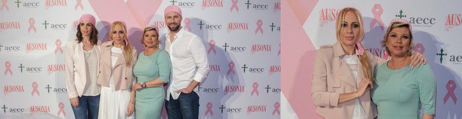 Terelu Campos, Gonzalo Miró, Marta Sánchez y Elena Furiase luchan contra el cáncer de mama