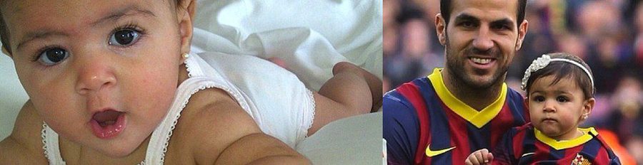 Lia Fàbregas Semaan cumple un año: Así ha sido el primer año de vida de la hija de Cesc Fàbregas y Daniella Semaan