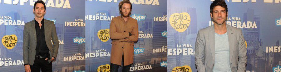 Paco León, Pablo Rivero, Félix Gómez y Chicote acuden al estreno de 'La vida inesperada'