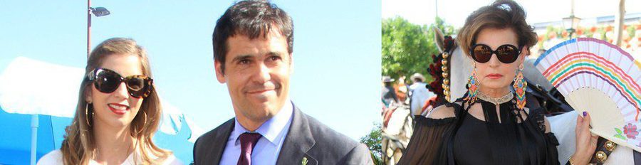 Luis Alfonso de Borbón y Margarita Vargas disfrutan de una jornada de toros en la Feria de Abril