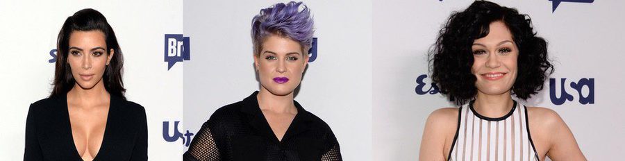 Kim Kardashian, Kelly Osbourne y Jessie J se dan cita en los Upfronts de NBC Universal 2014