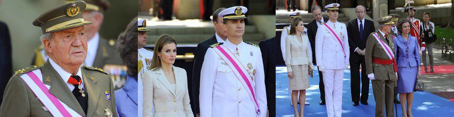 Los Reyes de España y los Príncipes de Asturias, reunidos por primera vez después de la abdicación de Don Juan Carlos