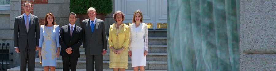 Los Reyes y los Príncipes Felipe y Letizia vuelven a reunirse para ofrecer un almuerzo al presidente de México