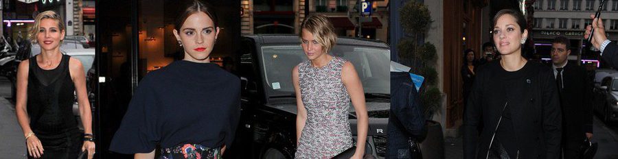 Elsa pataky, Jennifer Lawrence y Emma Watson disfrutan de la fiesta de Dior en París