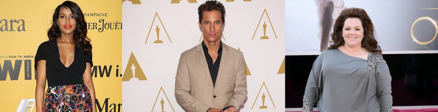 Kerrry Washington, Matthew McConaughey y Melissa McCarthy, nominados a los Premios Emmy 2014