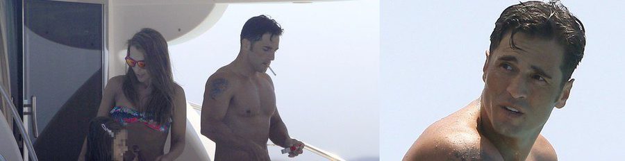 Paula Echevarría y David Bustamante lucen cuerpo y yate en Ibiza