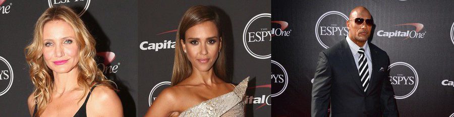 Cameron Diaz, Jessica Alba y Dwayne Johnson apoyan el deporte en los premios ESPY 2014