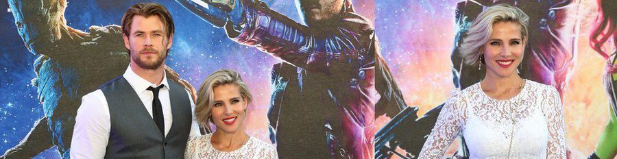 Elsa Pataky y Chris Hemsworth pasan una noche con los 'Guardianes de la Galaxia'