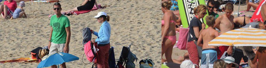 La Infanta Cristina e Iñaki Urdangarín disfrutan de sus vacaciones en Bidart con sus hijos