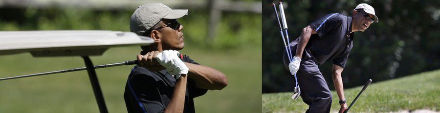 La familia Obama continúa disfrutando de sus vacaciones sin su hija pequeña Sasha