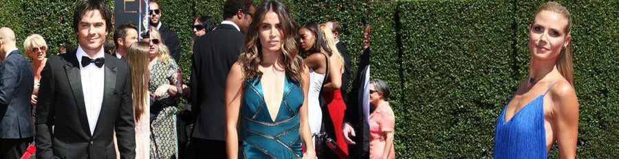 Ian Somerhalder, Nikki Reed y Joseph Gordon-Levitt acuden a los Premios Emmy a las Artes Creativas 2014