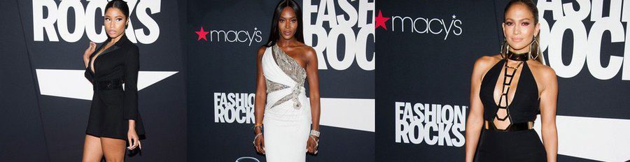 Jennifer Lopez, Nicki Minaj y Naomi Campbell, solidarios en la gala Fashion Rocks 2014