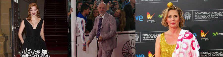 Jessica Chastain y John Malkovich llevan Hollywood al Festival de San Sebastián 2014