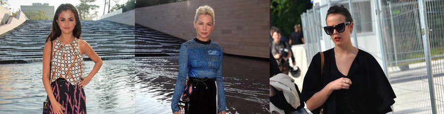 Pauline Ducruet, Selena Gomez y Michelle Williams siguen las tendencias de Vuitton en la Paris Fashion Week