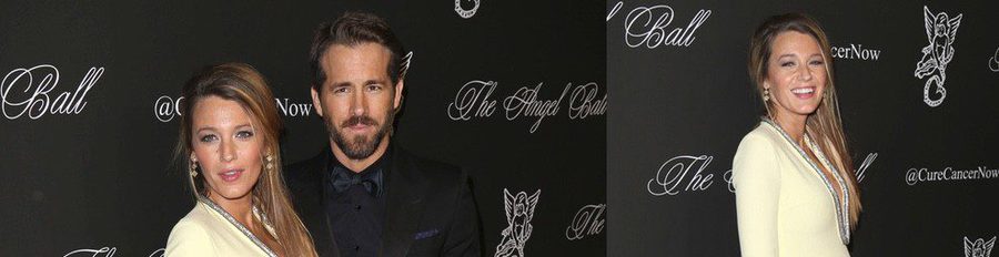 Blake Lively y Ryan Reynolds presumen de futura paternidad en la Angel Ball 2014