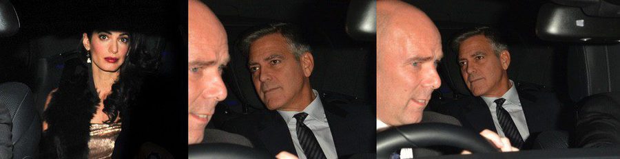 George Clooney y Amal Alamuddin festejan su boda con una gran fiesta en Londres