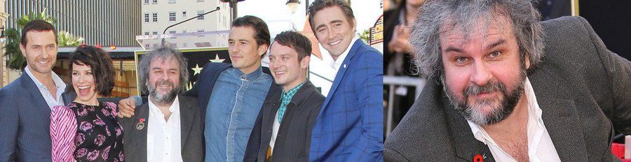 Peter Jackson estrena su estrella en el Paseo de la Fama junto a Elijah Wood, Orlando Bloom y Evangeline Lilly