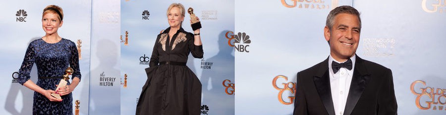 Michelle Williams y Meryl Streep, premiadas como Mejor Actriz en los Globos de Oro 2012