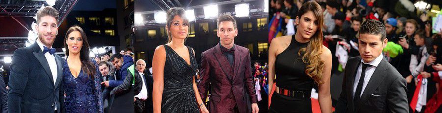 Pilar Rubio, Antonella Roccuzzo, Daniela Ospina, las chicas del Balón de Oro 2014