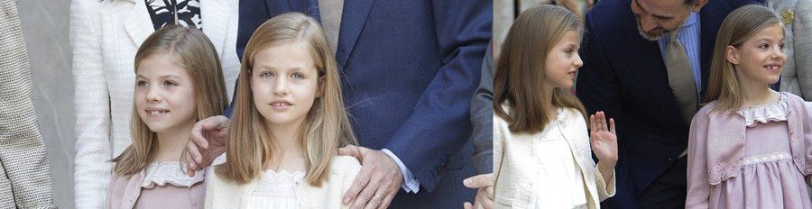 La Princesa Leonor pasa con nota su primera Misa de Pascua en Palma de Mallorca como Princesa de Asturias