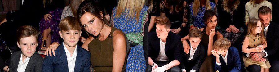 Victoria Beckham celebra su 41 cumpleaños con su marido David, sus cuatro hijos y Burberry