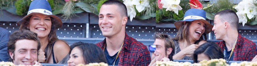 Ivonne Reyes y Colton Haynes: la extraña pareja en el Open de Madrid 2015