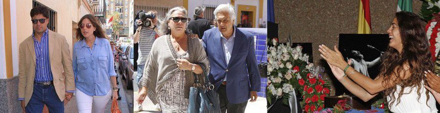 Fran Rivera, Lourdes Montes, Chiquetete y Carmen Gahona acuden a la capilla ardiente de Manuel Molina