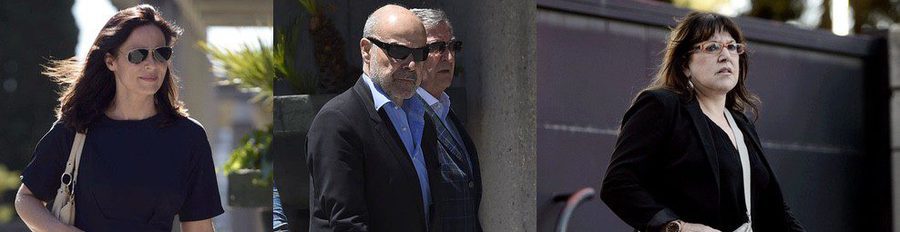 Aitana Sánchez-Gijón, Antonio Resines y Loles León acuden al tanatorio de Vicente Aranda