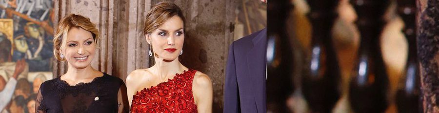 La Reina Letizia gana la partida a Angélica Rivera en la cena de gala en México junto al Rey Felipe y Peña Nieto