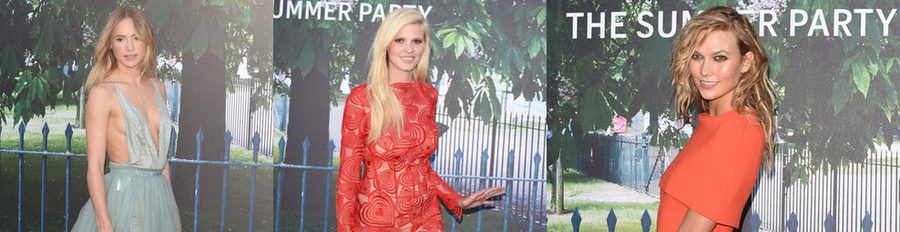 Suki Waterhouse, Lara Stone, Toni Garrn y Karlie Kloss brillan en la fiesta de verano de The Serpentine Gallery