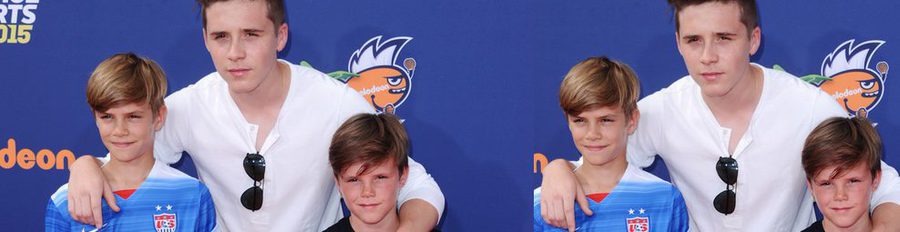 Brooklyn, Romeo y Cruz: los Beckham se convierten en los reyes de la alfombra roja