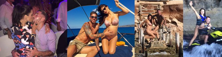 Sergio Ramos, Pilar Rubio y su romántico fin de semana en Ibiza: por fin luce barriguita