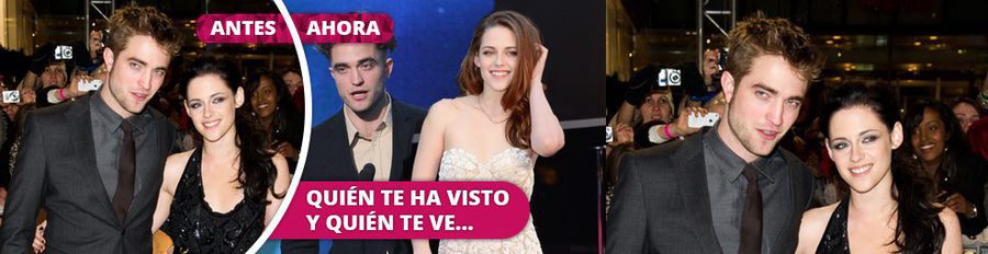 Robert Pattinson y Kristen Stewart: Así han evolucionado las estrellas de la Saga Crepúsculo