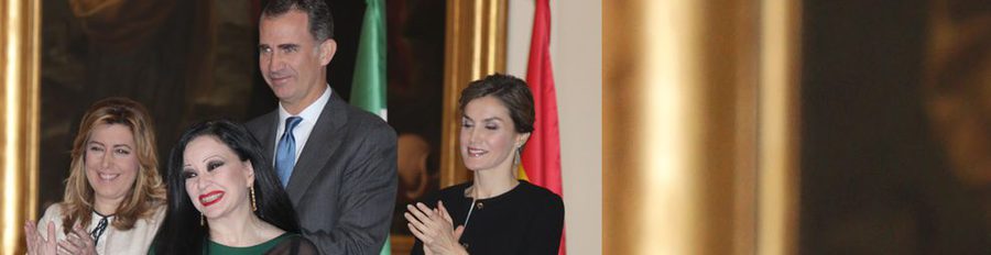 Los Reyes Felipe y Letizia, día sevillano con Fran Rivera, Lourdes Montes, Alaska y Mario Vaquerizo