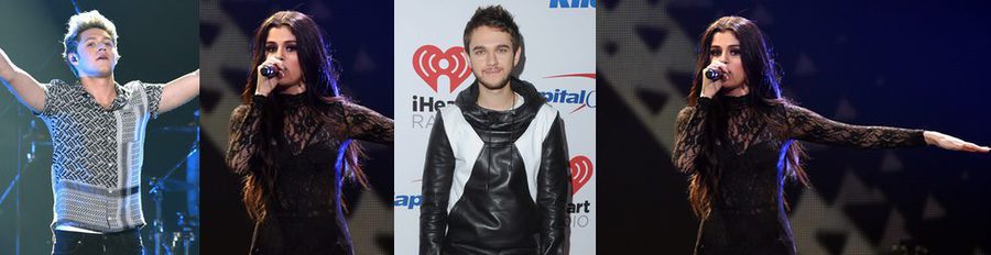 Selena Gomez se reencuentra con Zedd y Niall Horan en el Jingle Ball 2015 de Los Angeles