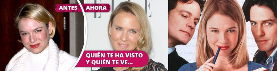 Renée Zellweger: Así ha sido la metamorfosis de la protagonista de 'El diario de Bridget Jones'