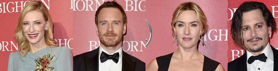 Cate Blanchett, Johnny Depp, Kate Winslet y Michael Fassbender brillan en el Festival de Palm Springs 2016