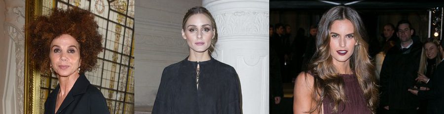 La punky Victoria Abril, Olivia Palermo o Izabel Goulart se sientan en el front row de la Alta Costura de París