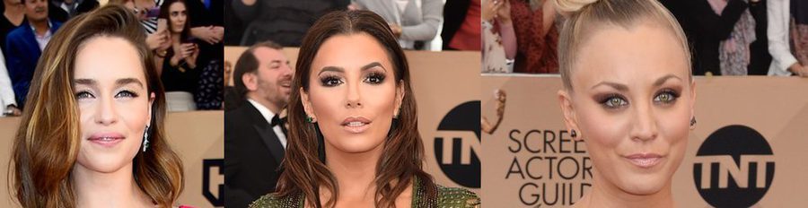 Emilia Clarke, Eva Longoria y Naomi Watts se lucen en la alfombra roja de los Premios SAG 2016