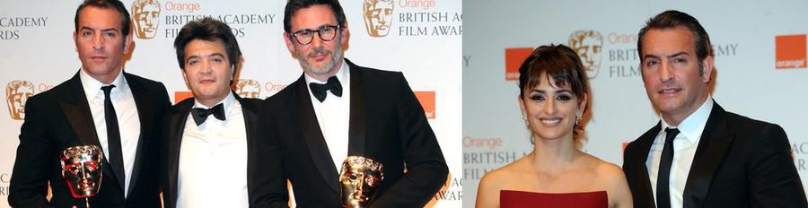 'The Artist' se lleva siete Bafta 2012 y cede a Meryl Streep el galardón a Mejor Actriz